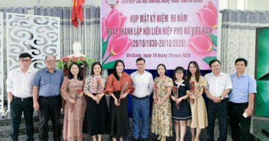 LIÊN HIỆP CÁC HỘI VĂN HỌC NGHỆ THUẬT TỈNH AN GIANG HỌP MẶT KỶ NIỆM NGÀY PHỤ NỮ VIỆT NAM 20/10 LIÊN HIỆP CÁC HỘI VĂN HỌC NGHỆ THUẬT TỈNH AN GIANG HỌP MẶT KỶ NIỆM NGÀY PHỤ NỮ VIỆT NAM 20/10